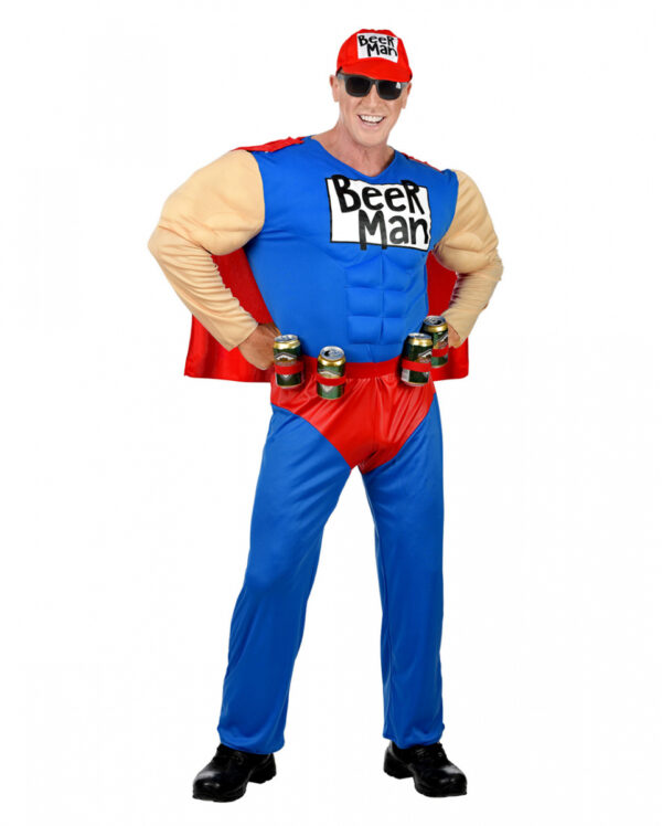 Superbeer Man Kostüm  Apres Ski Kostüm XL