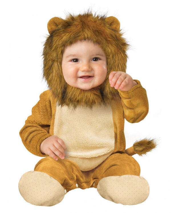 Plüsch Löwe Babykostüm für Kostümfeste kaufen L