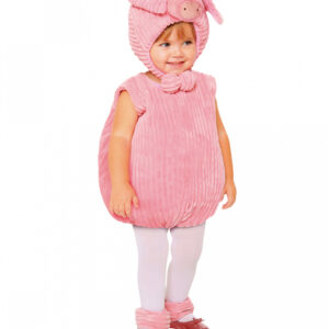 Schweinchen Kostüm Set für Kleinkinder an Fasching 2-4 Jahre