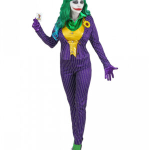 Crazy Joker Damenkostüm als Faschingskostüm XL