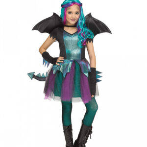 Fantasy Drache Mädchen Kostüm bestellen XL