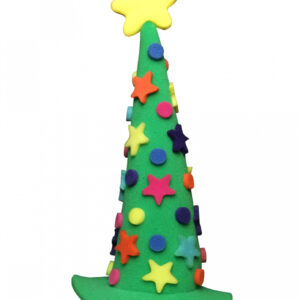 Schaumstoff Weihnachtsbaum Hut für Kostüme