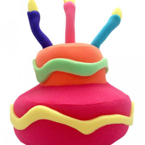 Schaumstoff Geburtstags Kuchen Hut mit Kerzen ★