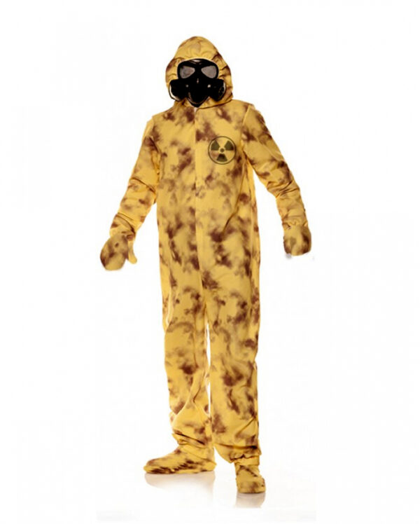 Biohazard Schutzanzug Kostüm für Karneval XXL