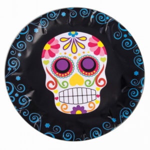Dia De Los Muertos Sugar Skull Pappteller bestellen