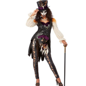 Voodoo Zauberin Kostüm für Fasching L
