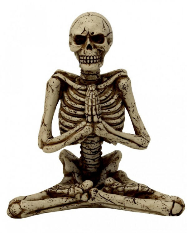 Yoga Skelettfigur 13 cm als Geschenkartikel ✔