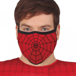 Spinnen Superheld 3-lagige Community Maske ➔