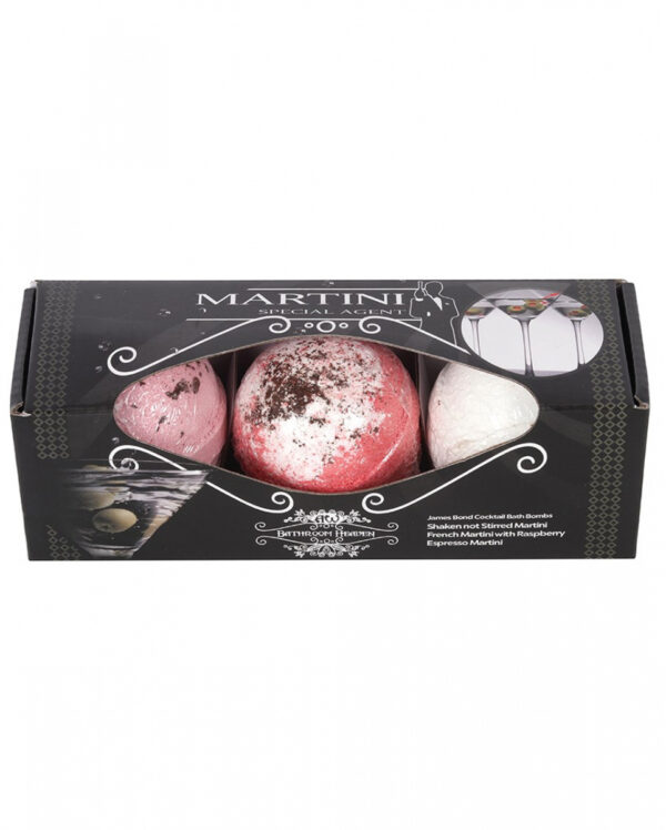 Zauberhaftes Martini Badebomben Set online ordern!