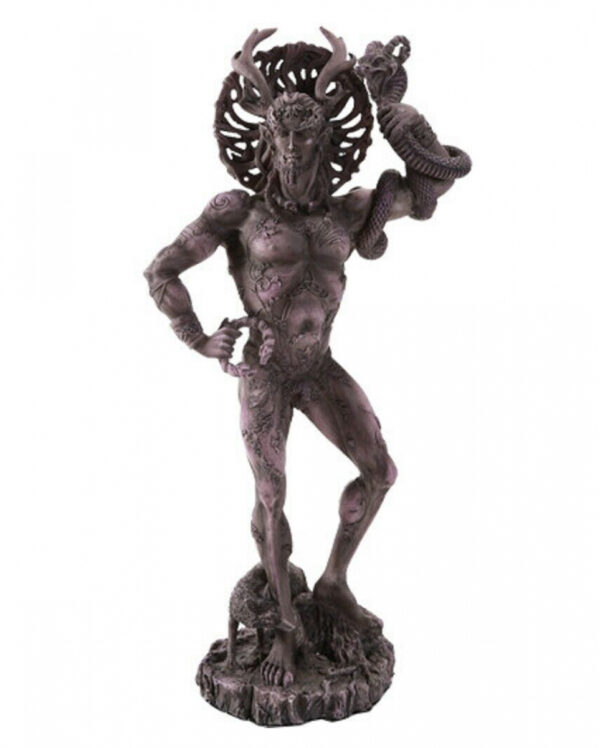 Cernunnos Kelten Gott Figur 26cm ★ Pagan Deko