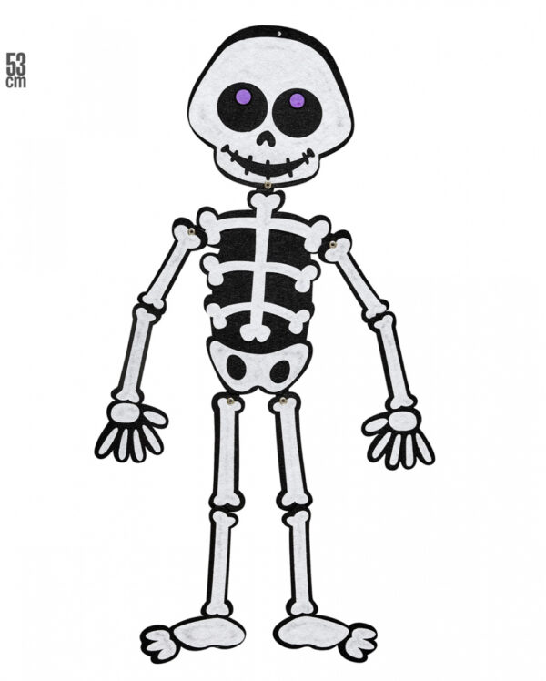 Halloween Skelett Deko für Kinder für Halloween