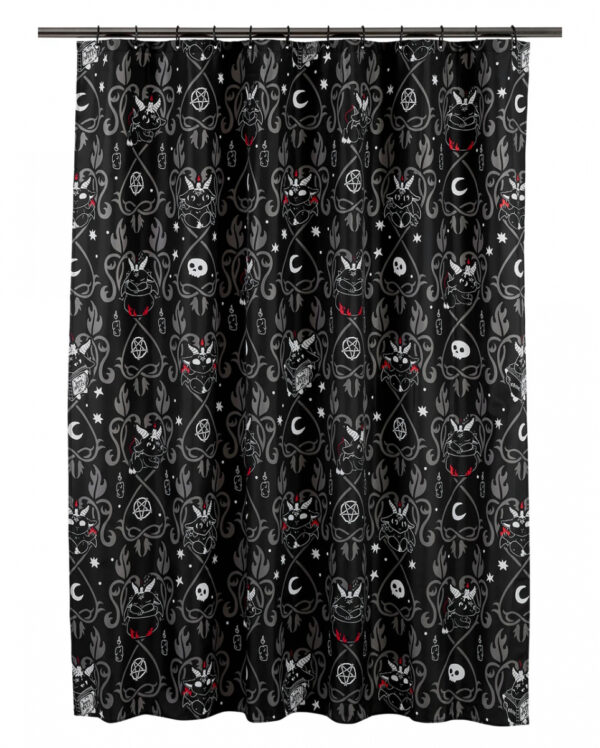 Devils Details Duschvorhang KILLSTAR Gothic Style