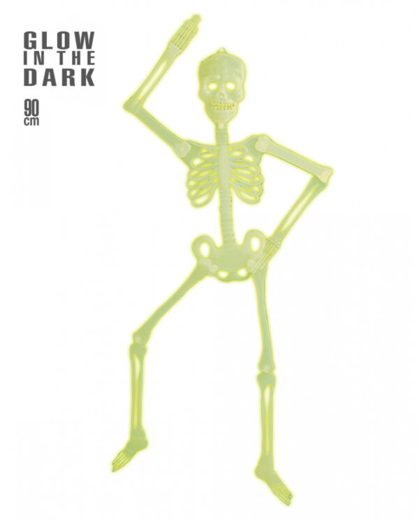 Skelett 90cm UV-Neongelb kaufen