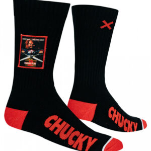 Patch Socken Chucky für Horror Fans