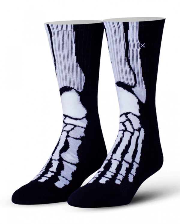 Halloween Skelett Strick Socken für Männer