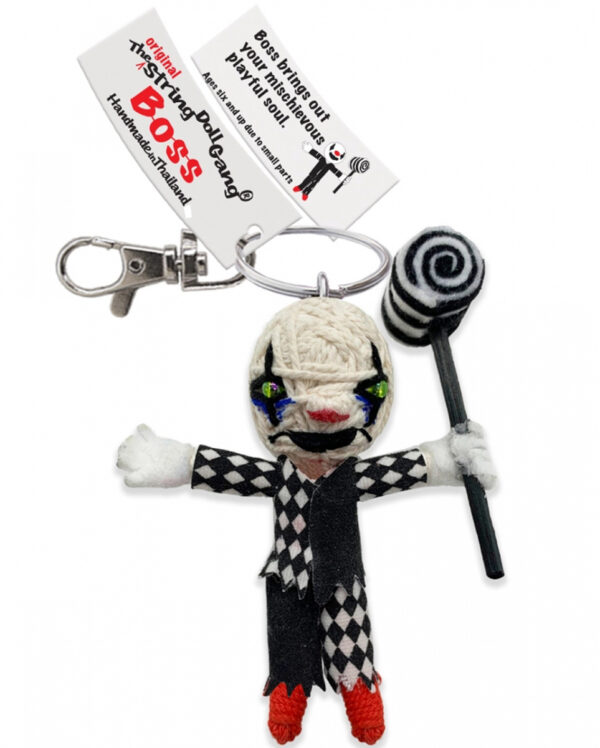 Boss Voodoo Strickpüppchen Schlüsselanhänger ✩