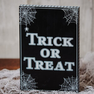 Halloween Trick or Treat Block Aufsteller ordern ★