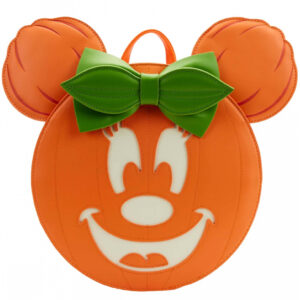 Disney Glow Face Minnie Pumpkin Rucksack Loungefly ?