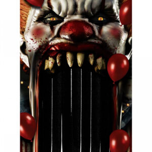 Türvorhang Horror Clown Halloween Circus für ?