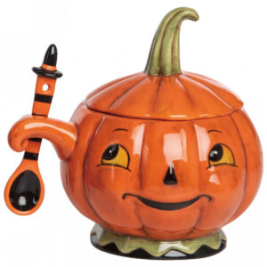 Halloween Suppenschüssel Spooky Kürbis Johanna Parker 18cm ★
