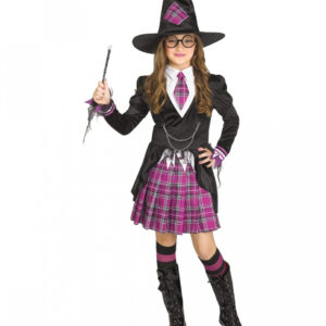 Hexen Schuluniform Kostüm für Kinder ordern ★ L
