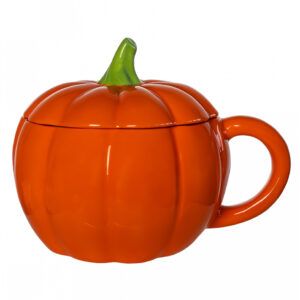 Halloween Pumpkin Tasse mit Deckel 500ml ?