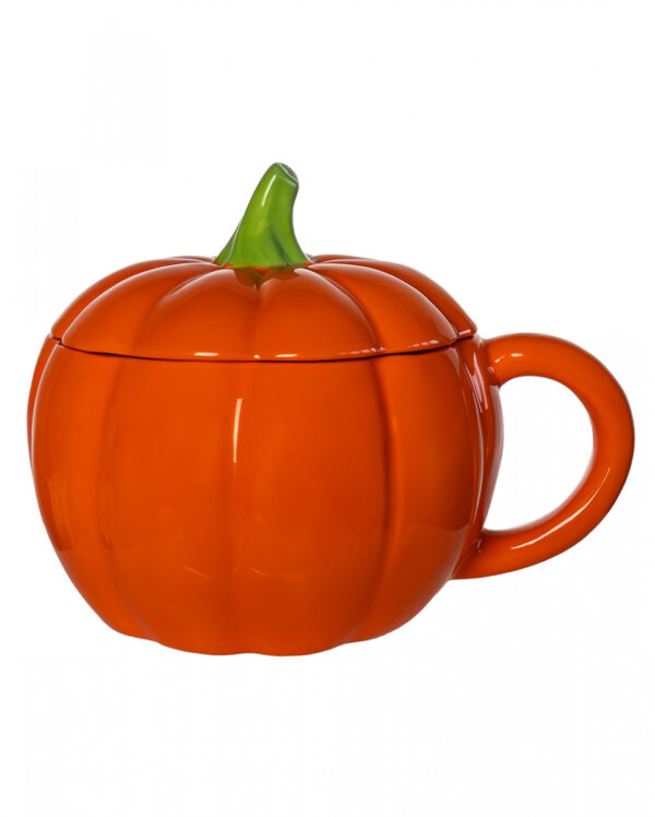 Halloween Pumpkin Tasse mit Deckel 500ml ?