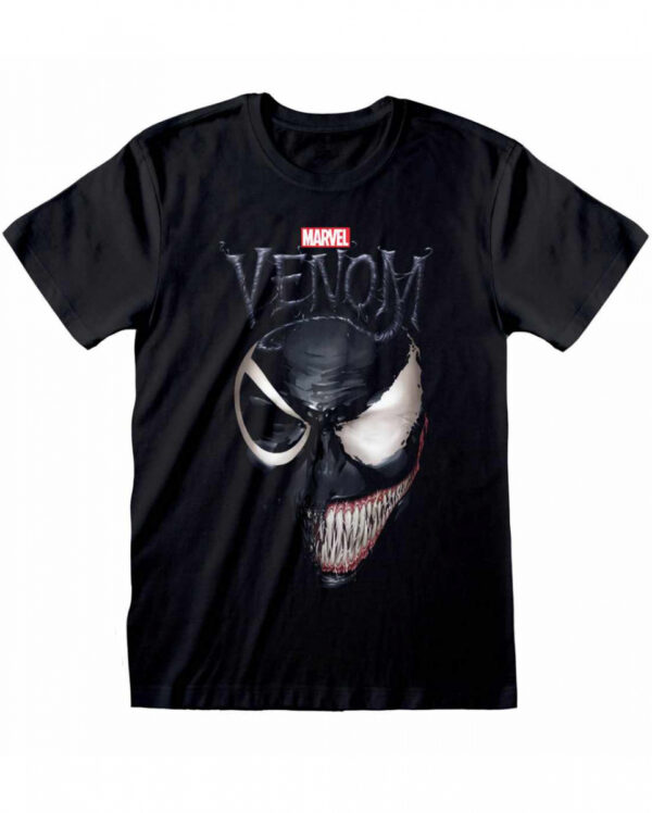 Marvel Comics Venom Split Face Spiderman T-Shirt ✮ XXL