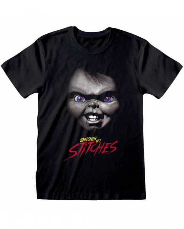 Snitches get Stitches T-Shirt - Childs Play ? XXL
