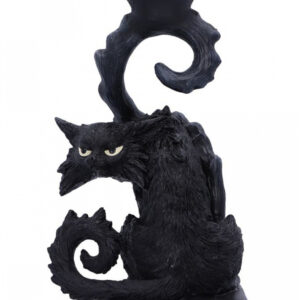 Spite Kerzenleuchter mit schwarzer Katze 18