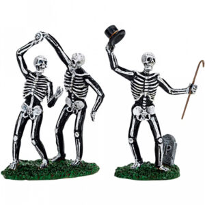 Lemax Spooky Town - Tanzende Skelette 2er Set ★