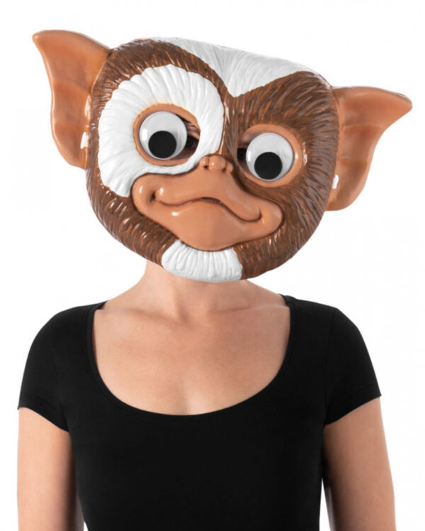 Gizmo Maske mit Kulleraugen  Gremlin Kostümzubehör