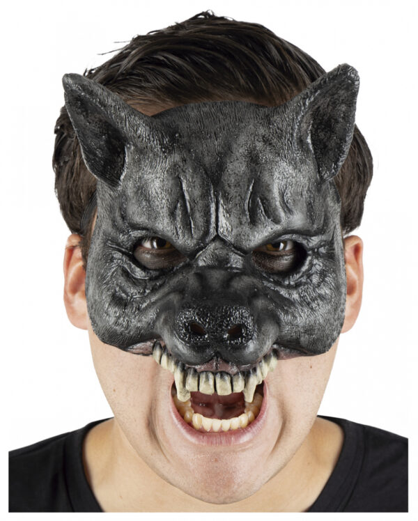 Werwolf Halloween Halbmaske für ?