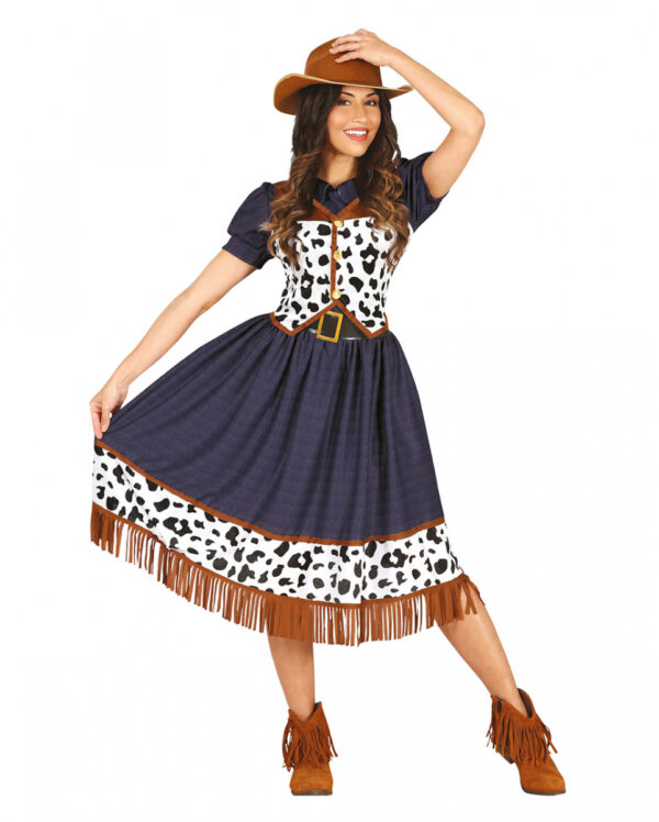Cowgirl Kostüm für Damen für wilde Western Partys L