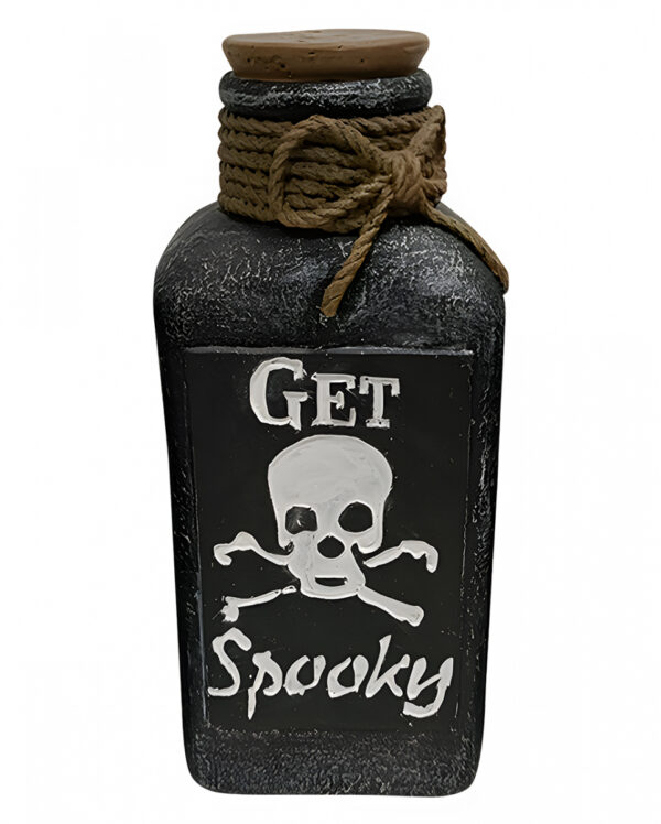 Deko Giftflasche Get Spooky 15cm kaufen!