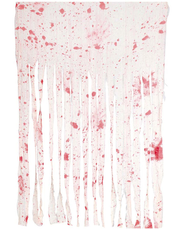 blutiger vorhang bloody curtain blutige horror slasher halloween dekoration 53357