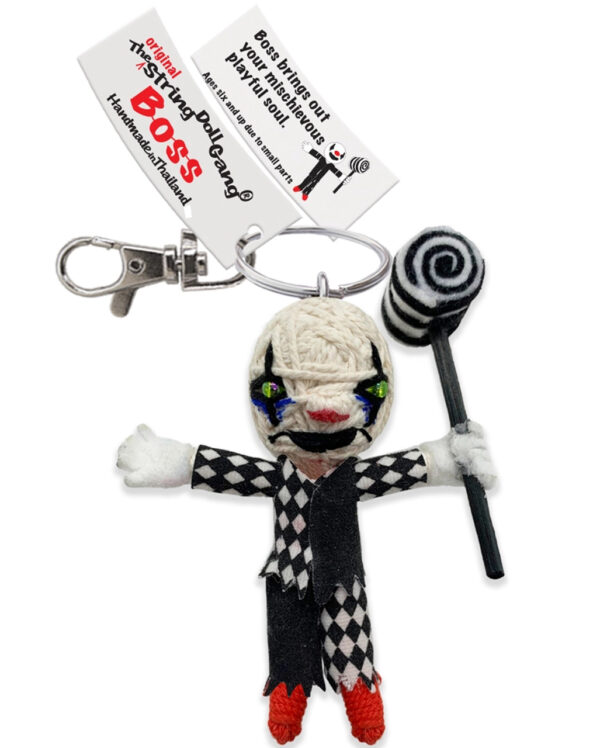 boss voodoo strickpueppchen schluesselanhaenger boss voodoo knitted dolly keychain 52771