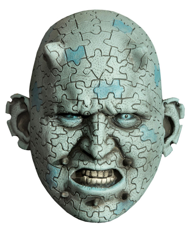 enigma maske aus latex puzzle man latex mask akte x maske tattoo freak maske 21633 01