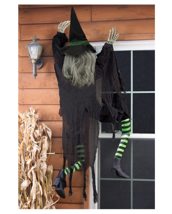 fassadenkletter hexe climbing witch 28386