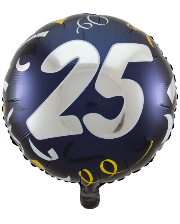 folienballon 25 25 geburtstag geschenkidee helium ballon geschenkartikel ballon geburtstag 29964