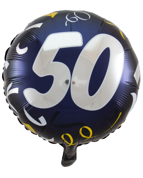 folienballon 50 50 geburtstag geschenkidee helium ballon geschenkartikel ballon 50 geburtstag 29961