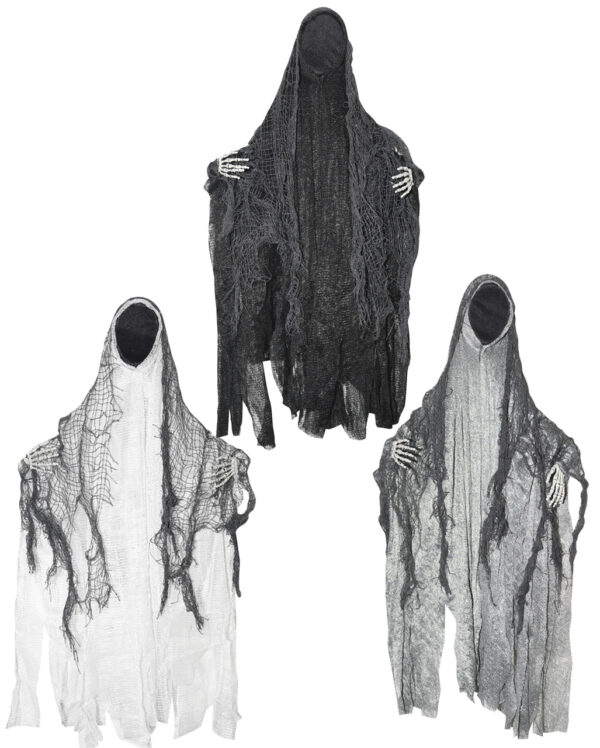 gesichtsloser sensenmann haengefigur halloween deko faceless reaper hanging prop 39893 01