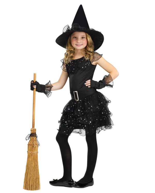 glitzer hexe halloween kinderkostuem glitter hexe maedchenkostuem maerchenkostuem glitter witch child costume 21078 1