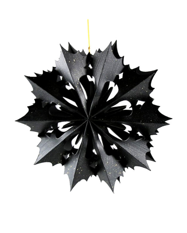 gothic deko stern schneekristall 30cm halloween und gothic.weihnachtsdeko gothic decor star snowcrystal 54118