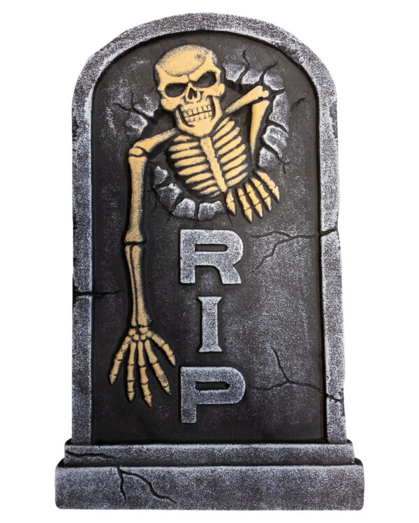 grabstein mit herausgreifendem skelett halloween grabsteine halloween deko halloween tombstone decoration prop 52569
