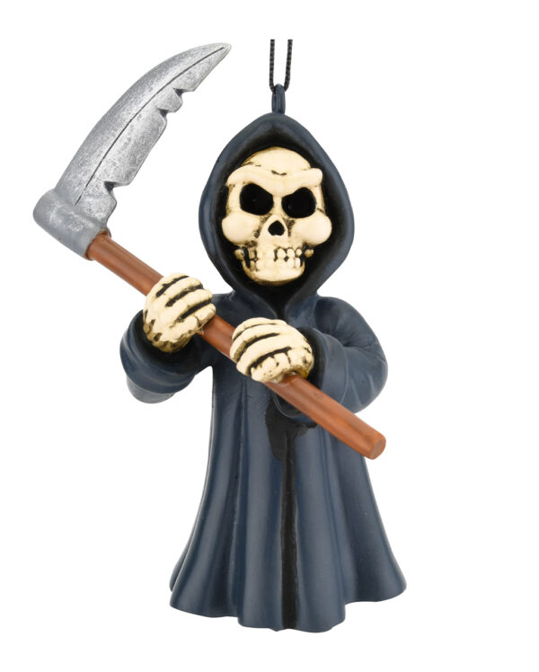 grim reaper weihnachtskugel halloween und horror weihnachtsdeko und wohnaccessoires grim reaper hanging ornament 54748