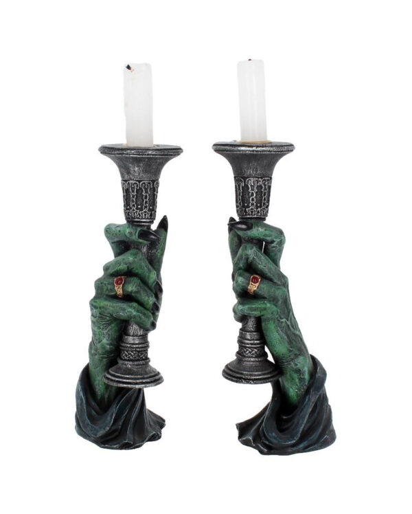 halloween kerzenstaender light of darkness gothic kerzenhalter light of darkness candle holders 39300 01