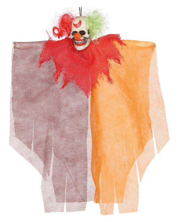 horror clown haengefigur 30cm killer clown dekoration fuer halloween evil clown decoration 35970