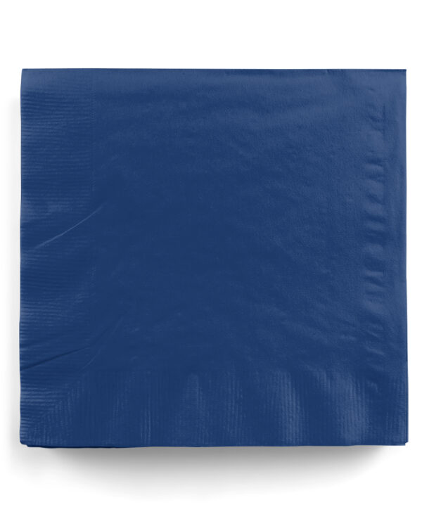 marineblaue servietten 20 stueck blaue party und deko servietten navy blue napkins 27923 01