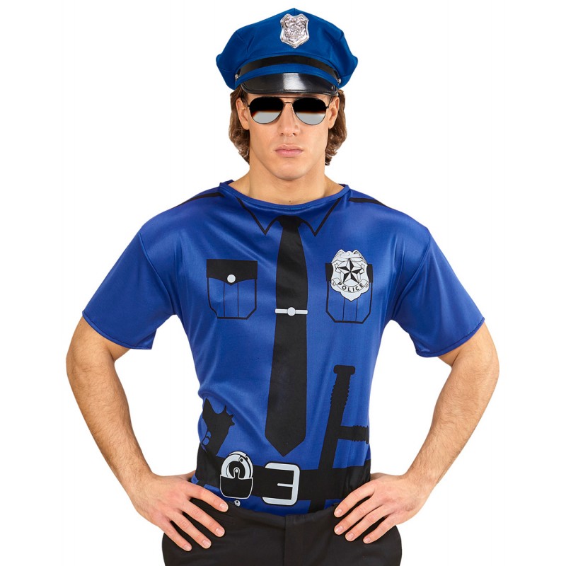 polizei officer shirt f r herren 2